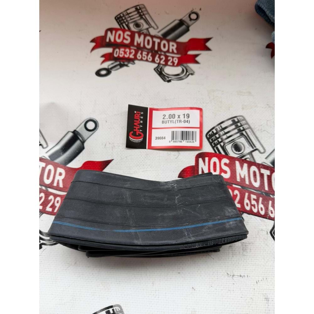 İÇ LASTİK 2.00 x 19 BUTYL PAKİSTAN