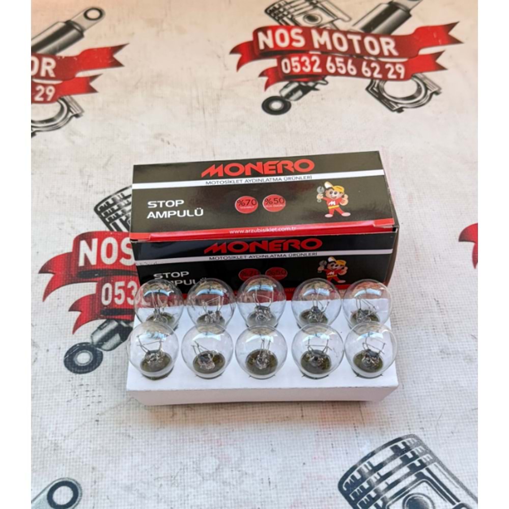 ARKA STOP AMPULÜ ŞAŞ TIRNAK MONERO