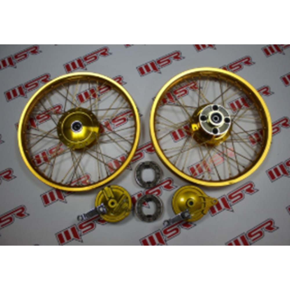 CG GOLD ÖZEL CNC ALÜM. ÖN ARKA JANT KOMPLE TK 18- 36
