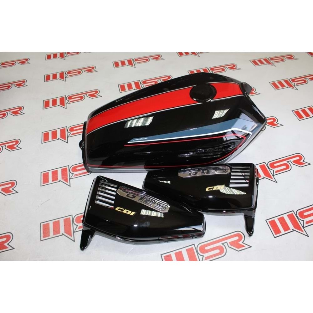 CG DEPO YAN KAPAK SET SİYAH ŞERİTLİ MSR