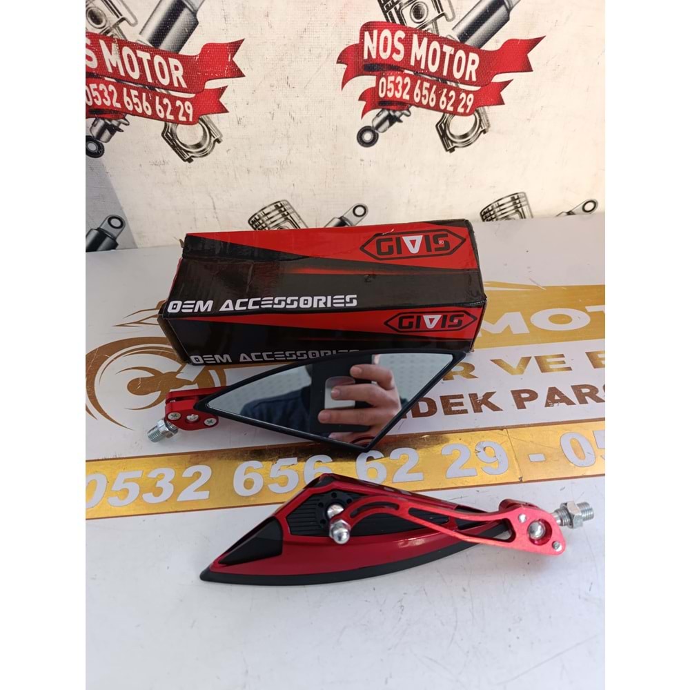 AYNA SET KIRMIZI S-02