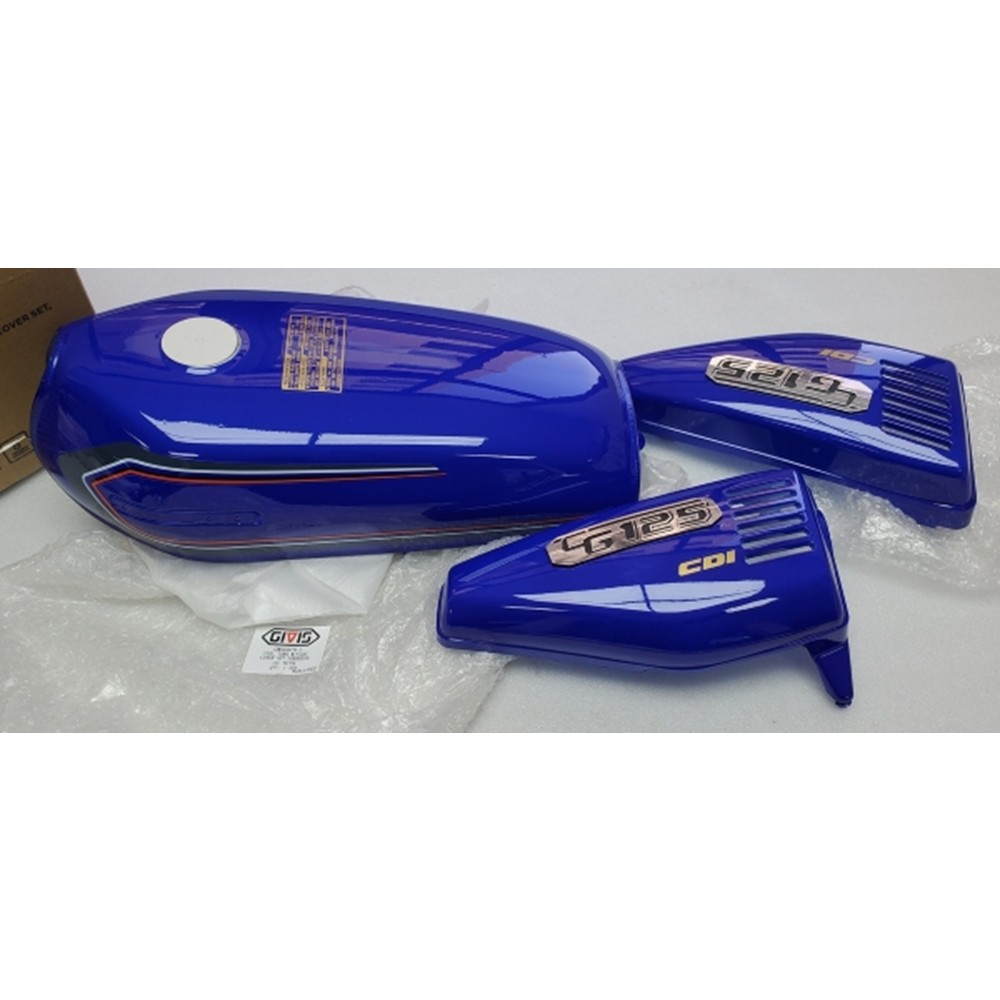 CG BENZİN DEPO KESİK + YAN KAPAK SET LACİVERT