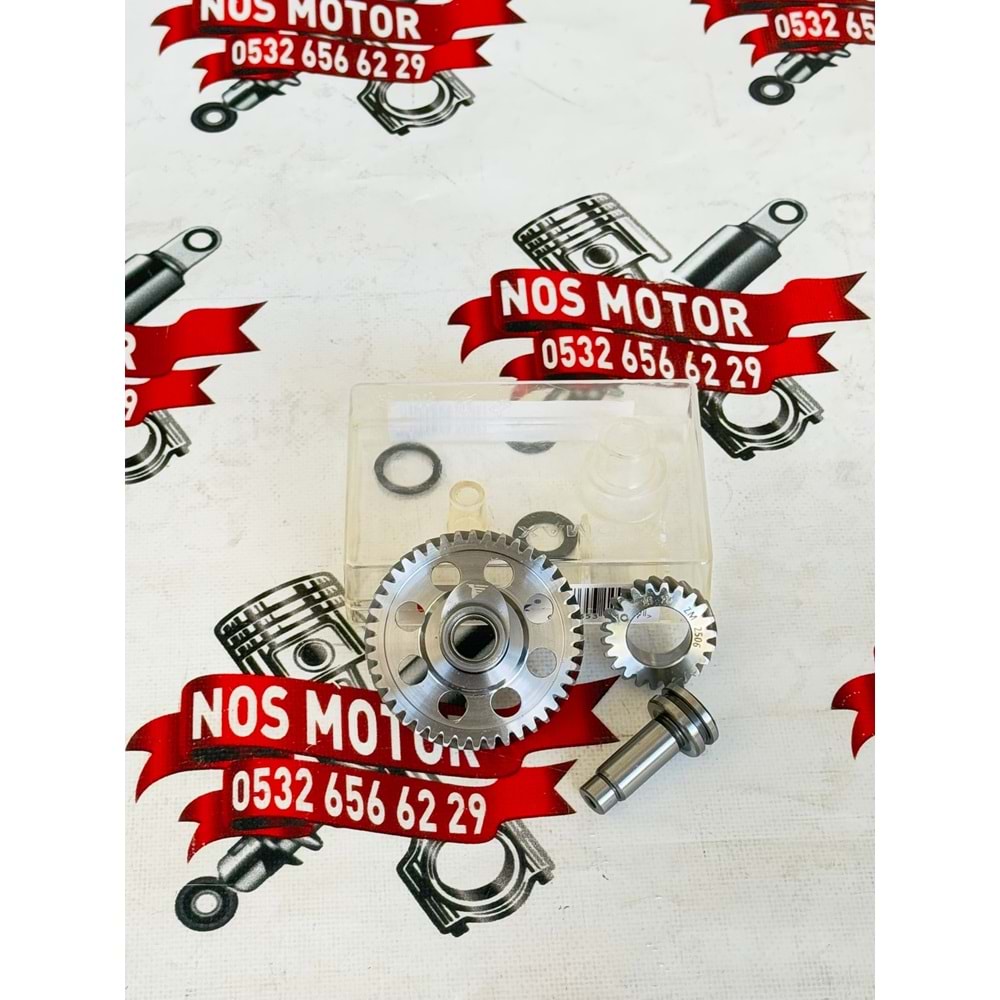 ZOMAX EKSANTİRİK DİŞLİ SETİ TORNALI İNCE 40-41