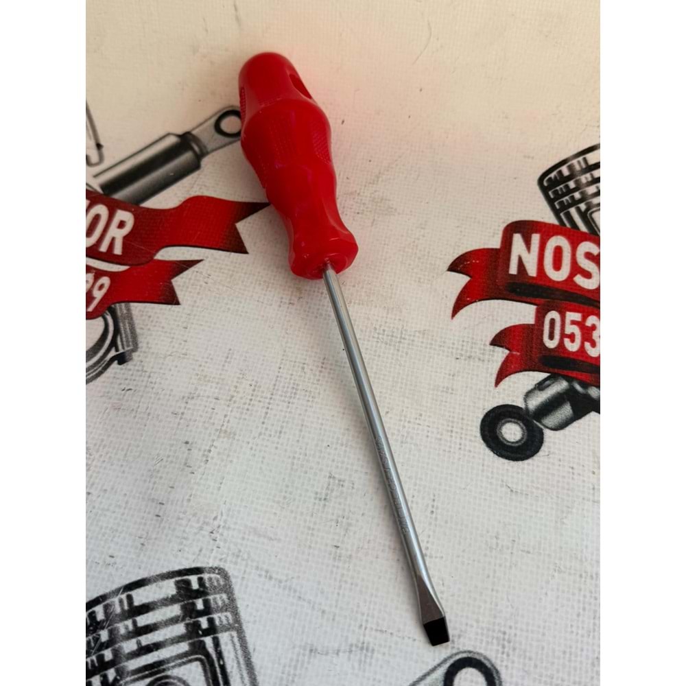 DÜZ TORNAVİDA 6 mm ucu 6x125