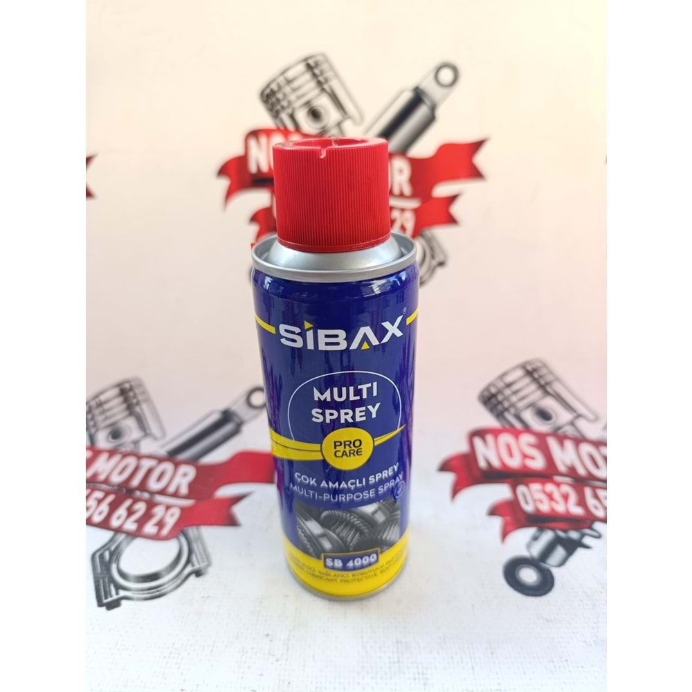 TEMİZLEYİCİ PAS SÖKÜCÜ SİBAX 200ML ÇOK AMAÇLI