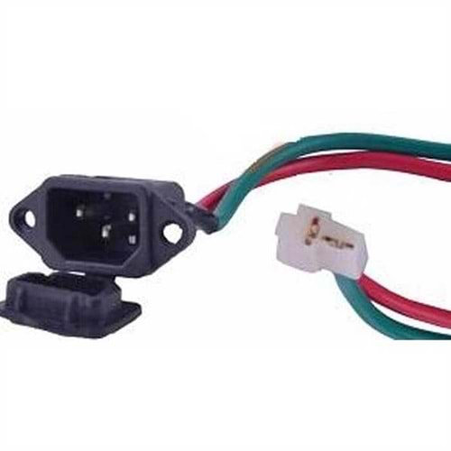 ELEKTİRİKLİ BİSİKLET ŞARJ SOKETİ KAPAKLI