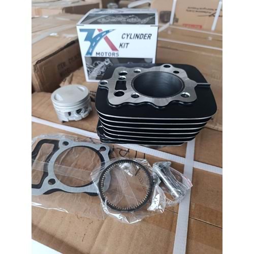KUBA ÇİTA 150 65,50 13P SİYAH SİLİNDİR SETI