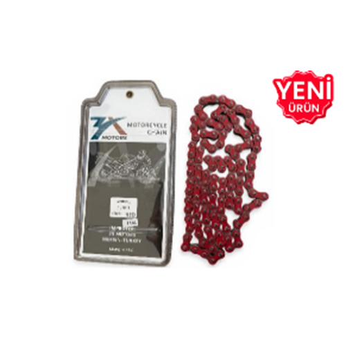 ZİNCİR 428-116 KIRMIZI ÖZEL