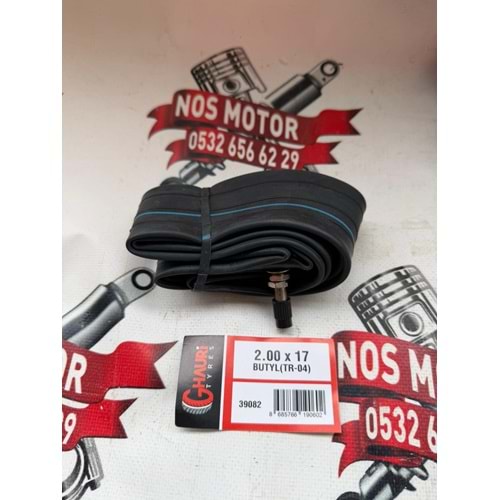 İÇ LASTİK 2.00 x 17 BUTYL PAKİSTAN