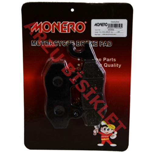 ÖN DİSK BALATA 6,30mm KALIN MONERO CG