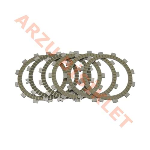 DEBRİYAJ BALATASI [6 BALATALI - 12 TIRNAKLI] - CF MOTO NK 250 - SR 250