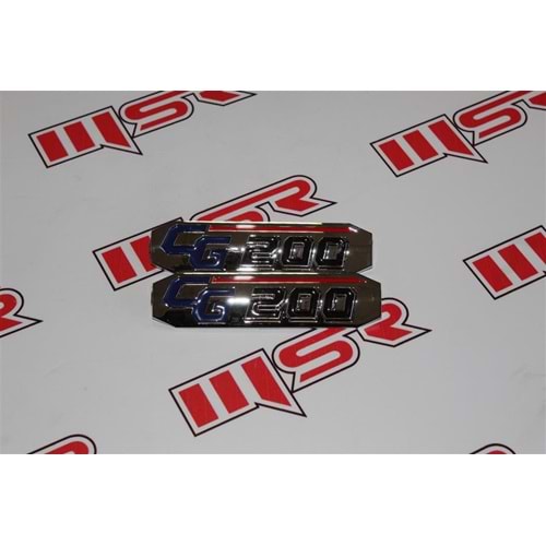 CG 200 YAN KAPAK YAZI TK MSR