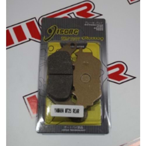 YAMAHA MT 25 DİSK BALATA ARKA MSR