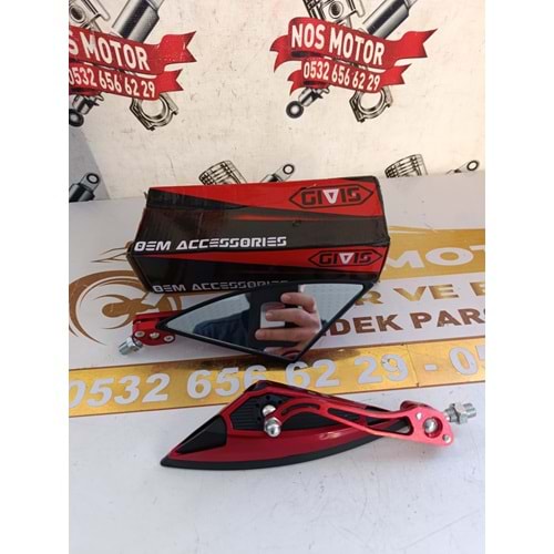 AYNA SET KIRMIZI S-02