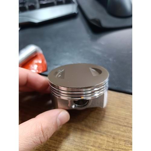 65,5PİSTON ÇİFT SEKMAN KISA 12MM MTS 65,5