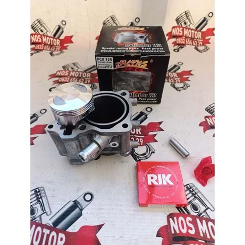 HONDA PCX 125 MODİFİYE SİLİNDİR KİT RIK SEKMAN 63 MM 13P PPLINS TAIWAN