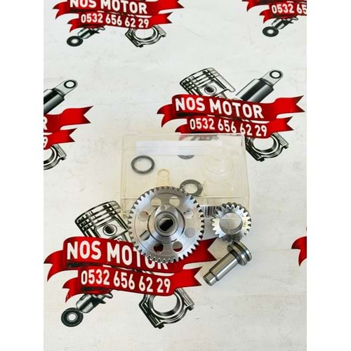 ZOMAX EKSANTİRİK DİŞLİ SETİ TORNALI İNCE 40-41