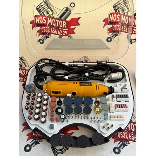 GRAVÜR SETİ AVUC İÇİ 210 PARÇA TAKIM SETİ