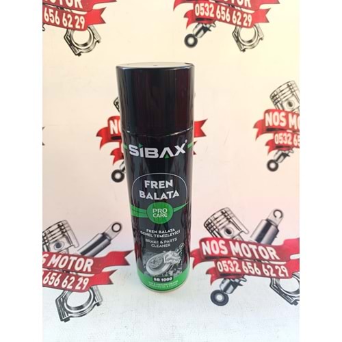 YAĞ SÖKÜCÜ TEMİZLEYİCİ SİBAX 500 ML FREN BALATA